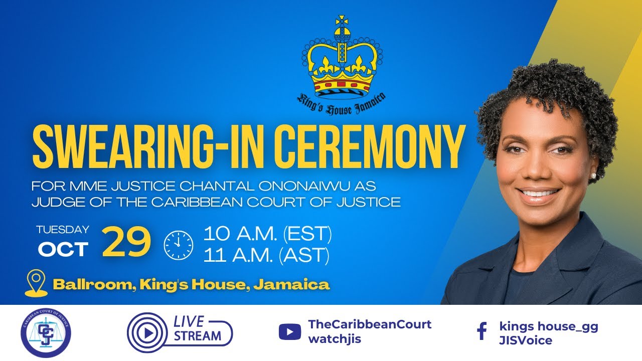 Official Swearing In Ceremony: The Honourable Mme Justice Chantal Ononaiwu