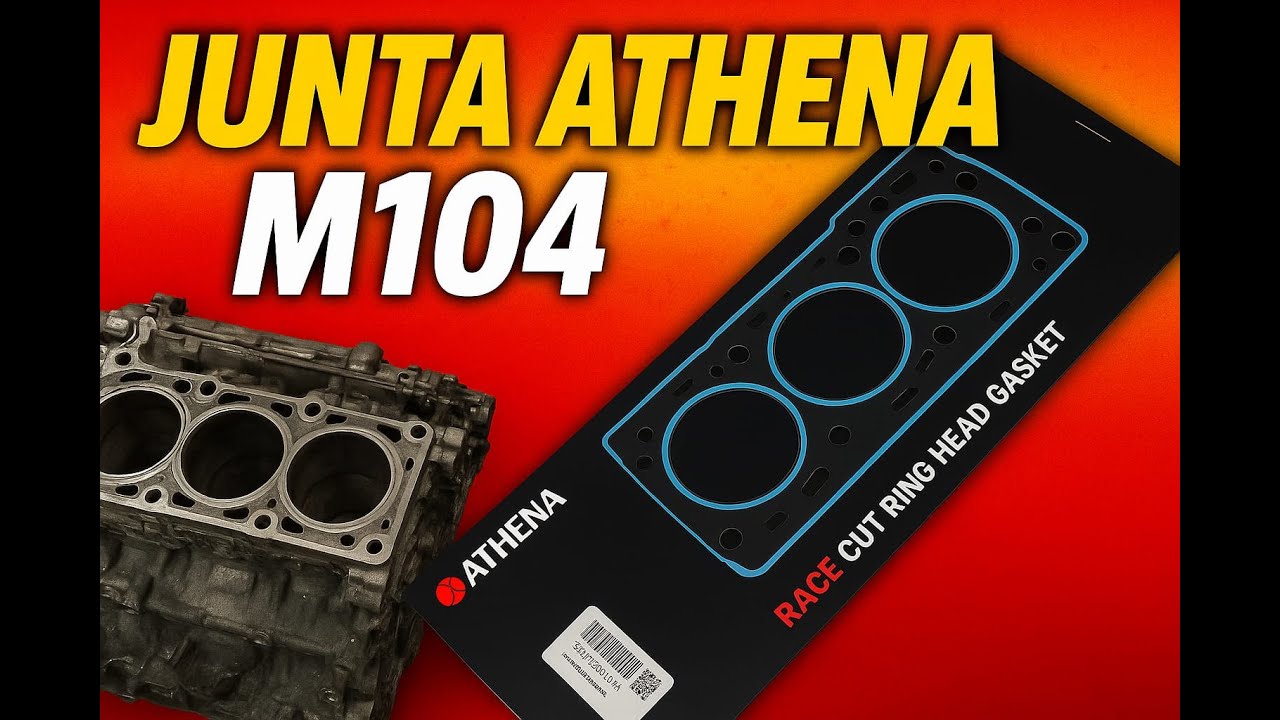 🛠 Convertimos el M104 en LEGENDARIO: bomba de aceite modificada + junta ATHENA ❗