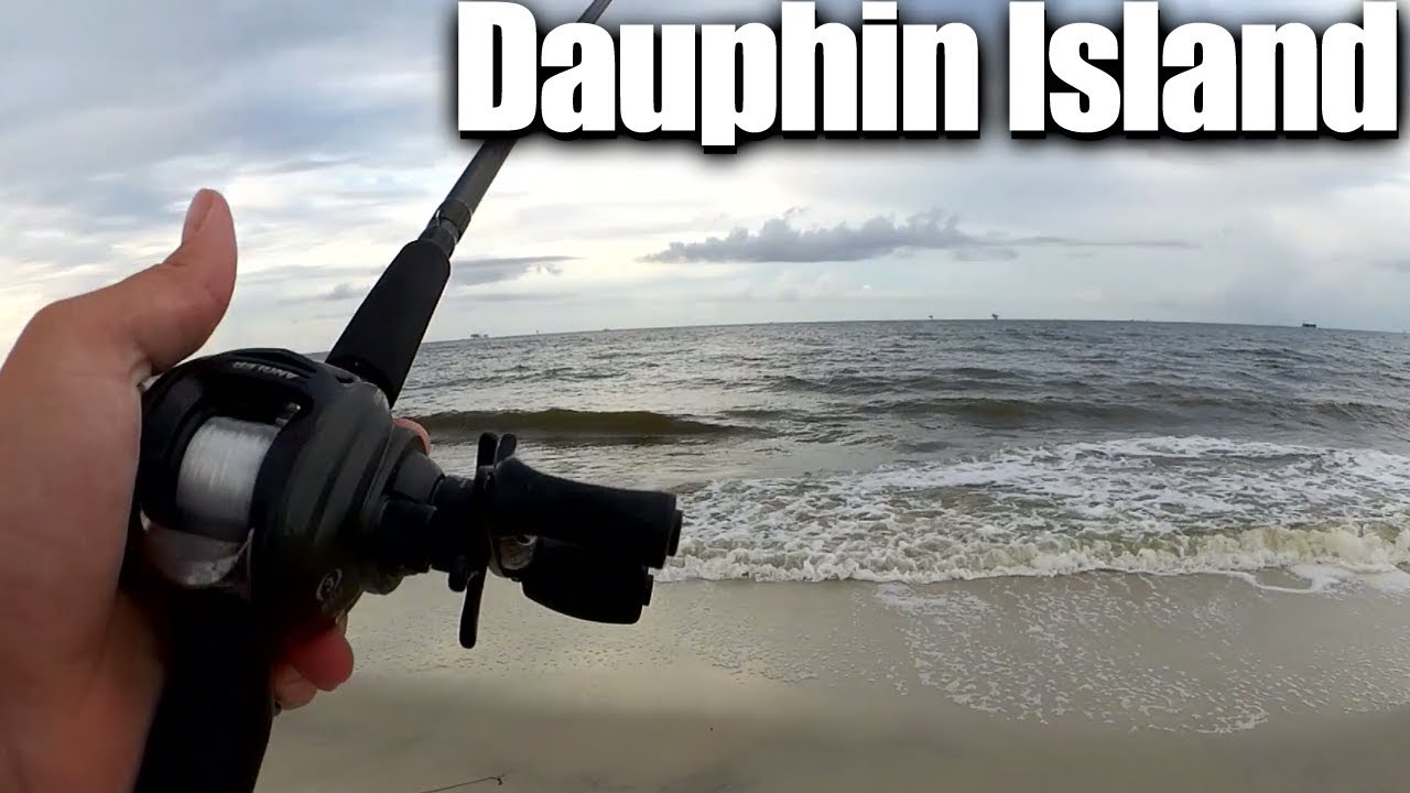 Surf Fishing at Dauphin Island - Easy Saltwater Beach Fishing