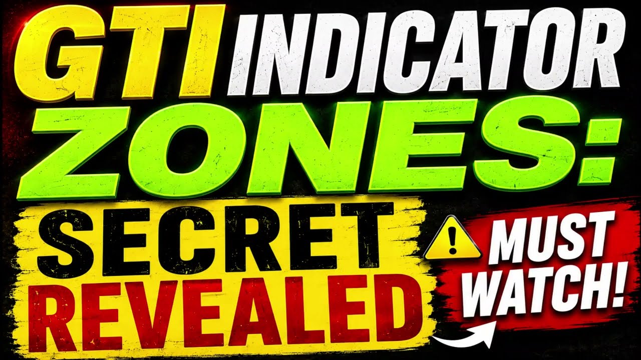 GTI Indicator Secret Strategy :  Free Course Content of Ghost Trade Zones by Manish Maheshwari
