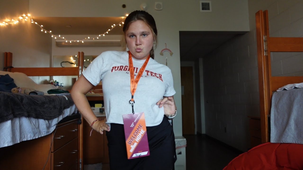 college move in vlog! virginia tech 2023