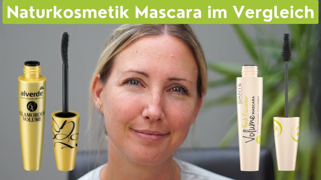Alverde vs Sante | Naturkosmetik Wimperntuschen im Vergleich