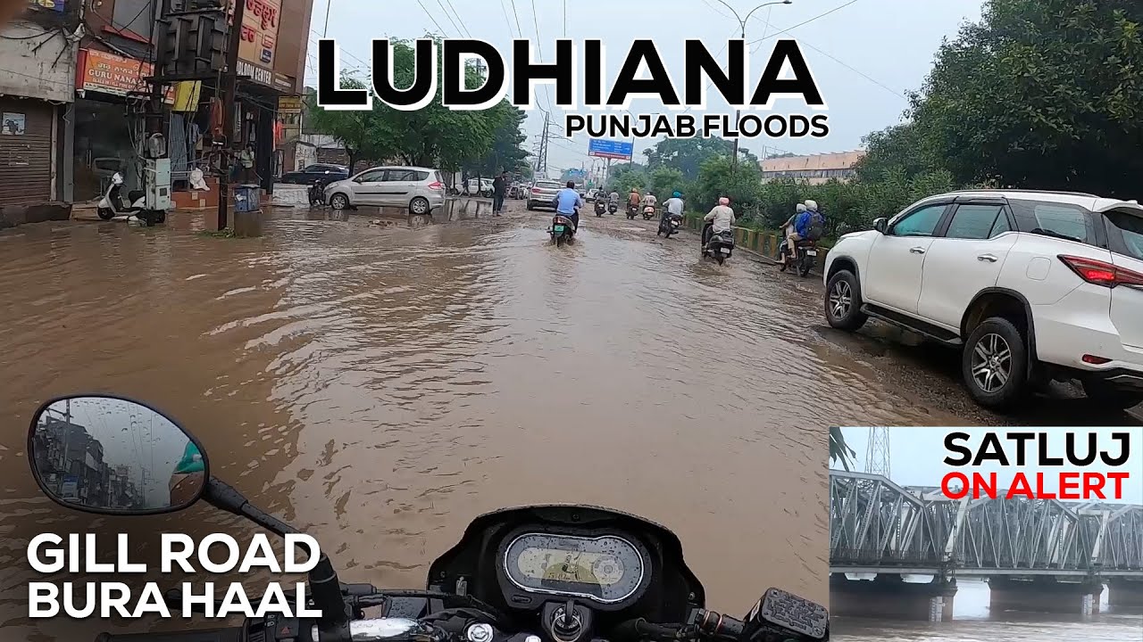 Ludhiana | Punjab Floods | Sutlej River | Near Sasrali
