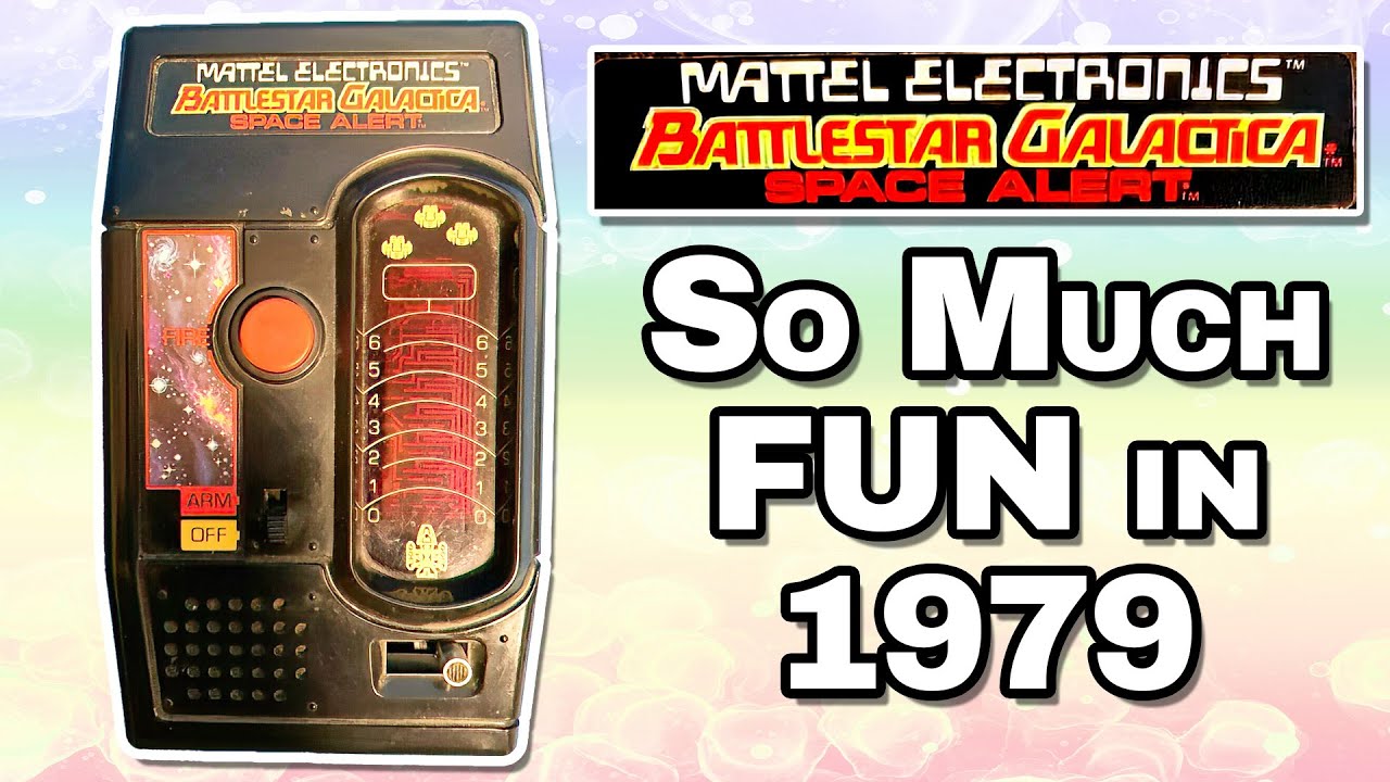 Mattel Electronics Battlestar Galactica Space Alert - 1978 FUN Handheld Game