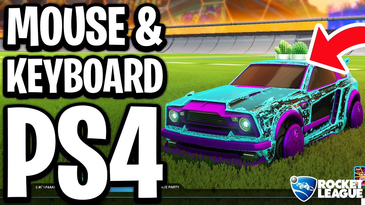How To Play Rocket League Mouse and Keyboard on PS4 - Full Guide