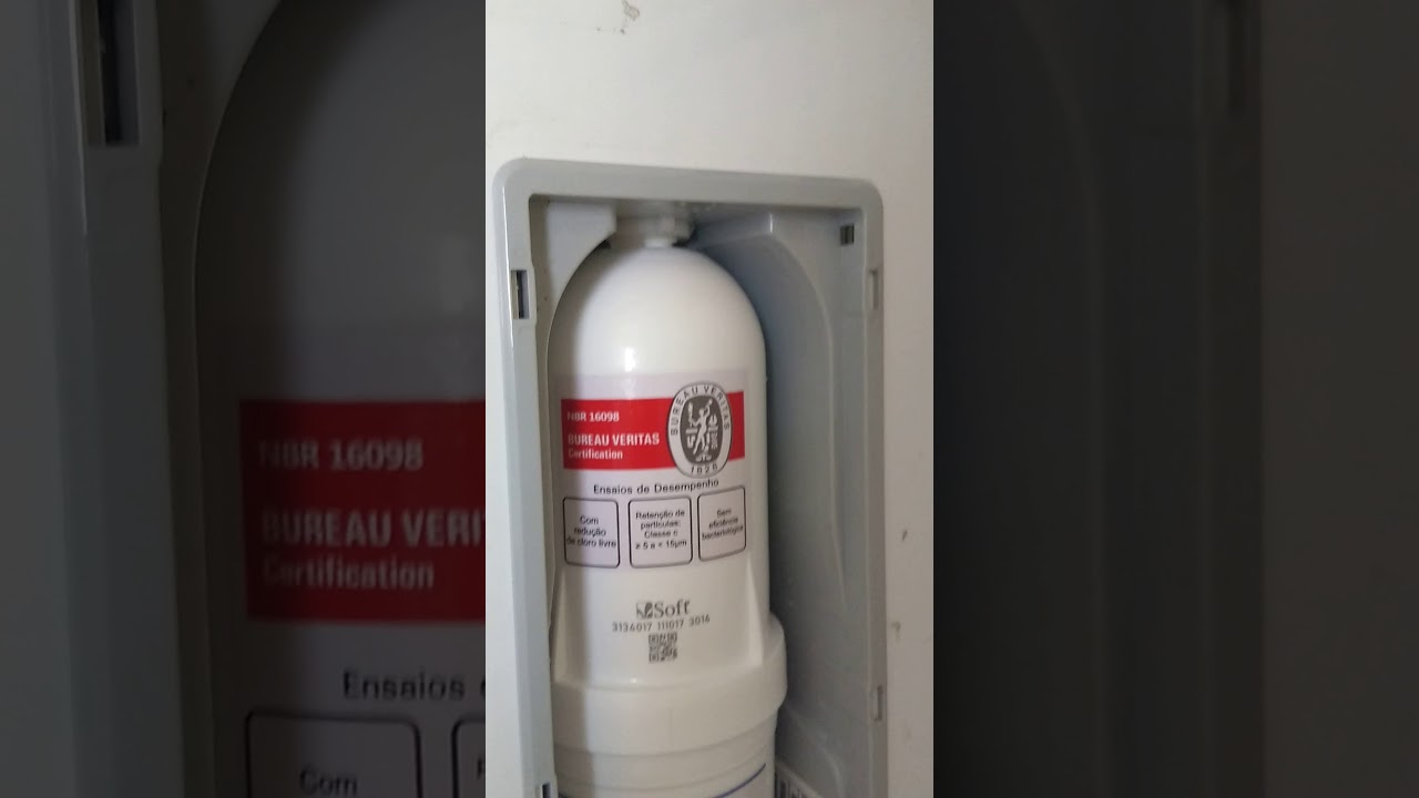 Manuten&ccedil;&atilde;o no purificador soft, troca de refil