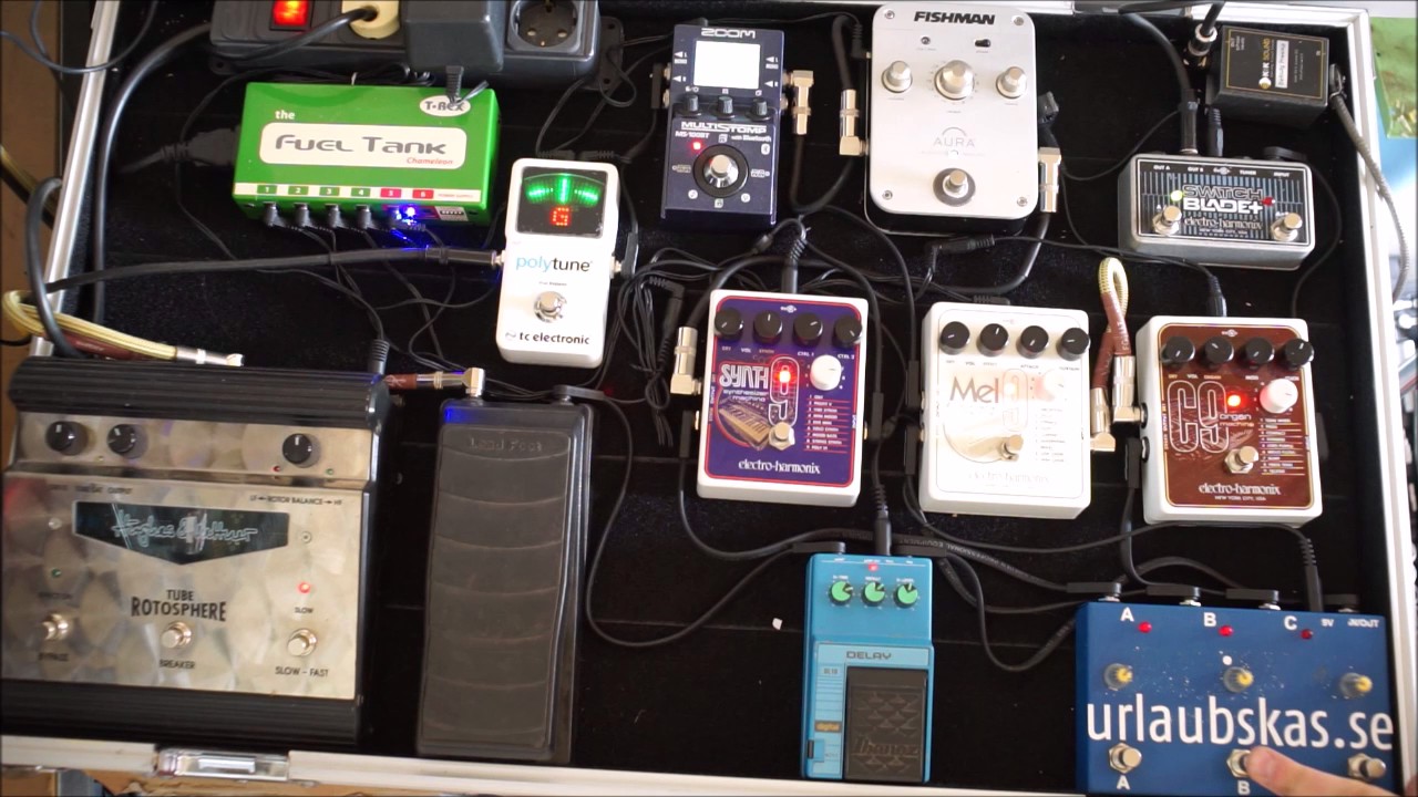 EHX Synth9 / Mel9 / C9 acoustic guitar (1965 Framus Sorella w. K&K Pickup)