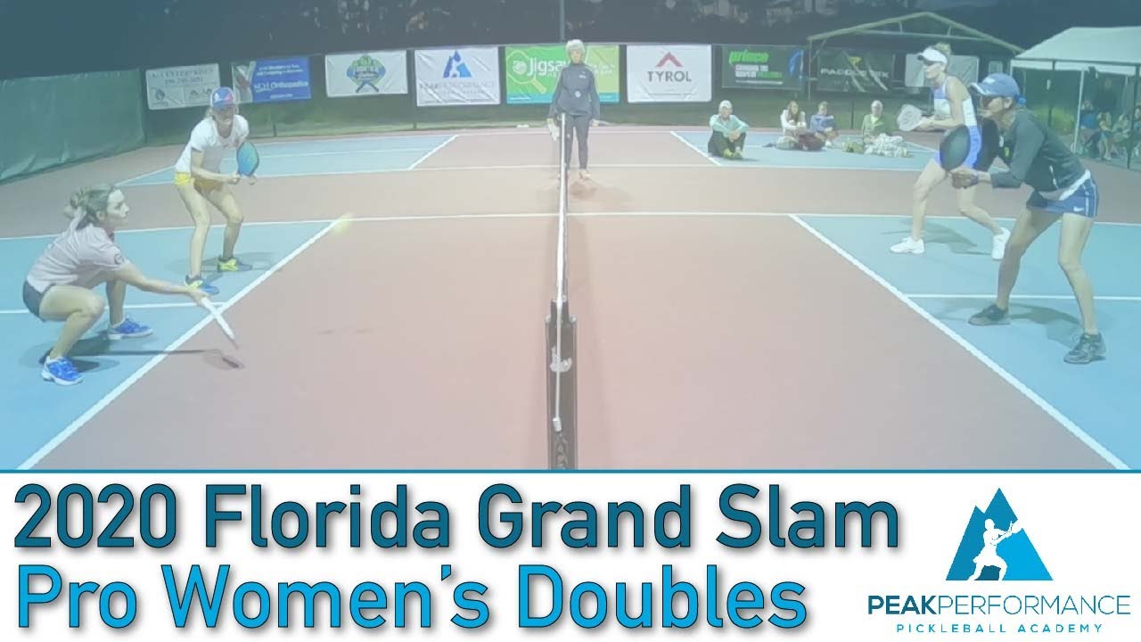 Pro Women's Doubles Gold - Jardim | Kovalova vs. Waters | Parenteau - 2020 Florida Grand Slam