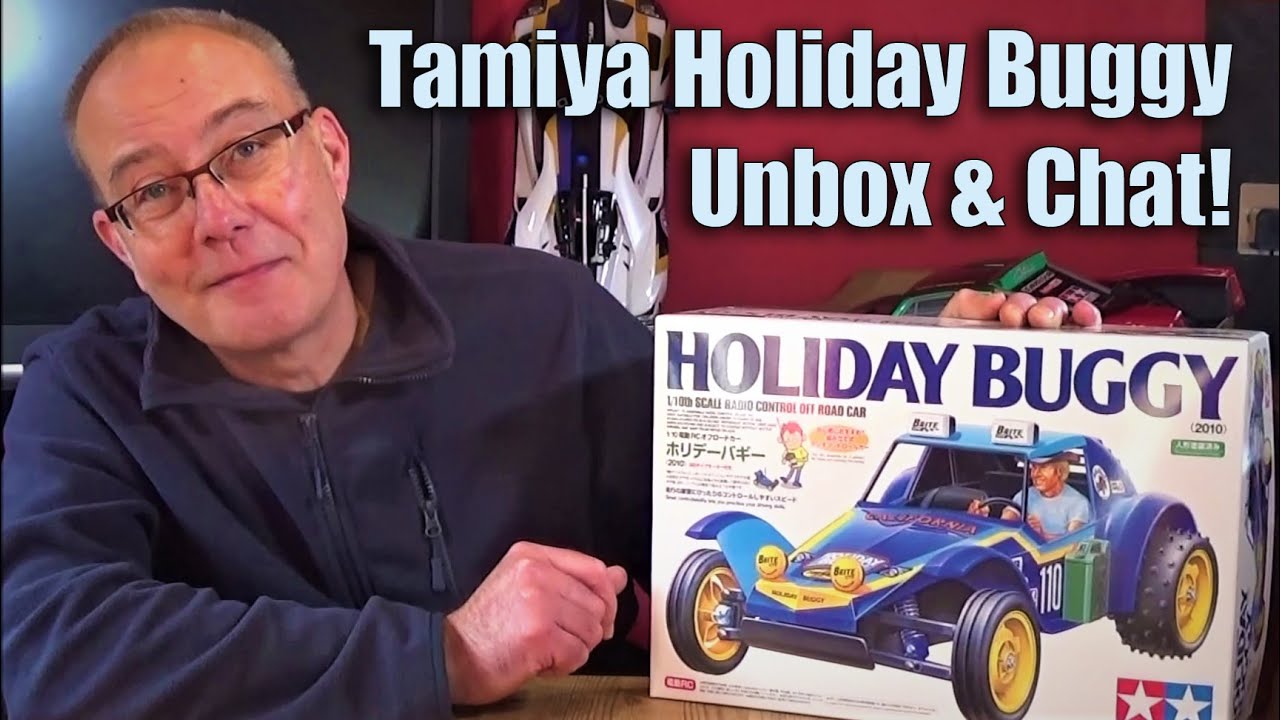 Tamiya DT02 Holiday Buggy Unbox & Chat! 2010 Re-release
