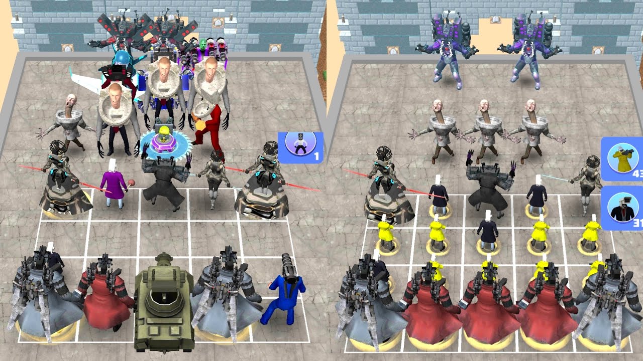 New Episode 05 : Skibidi Toilet Zombie Universe - Merge Toilet Monster Rampage, Zombie Toilet
