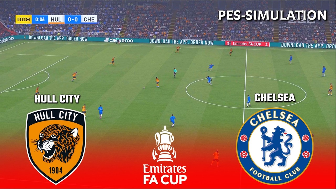 Hull City vs Chelsea | FA Cup | PES 2021 Simulation