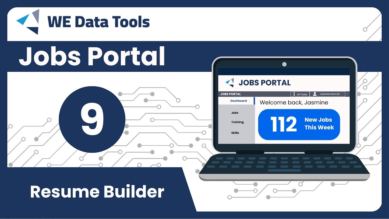 Jobs Portal Walkthrough 09: The Resume Builder