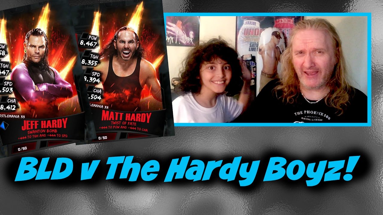 BadLadDad v The Hardy Boyz! : WWE SuperCard S3 Ep47