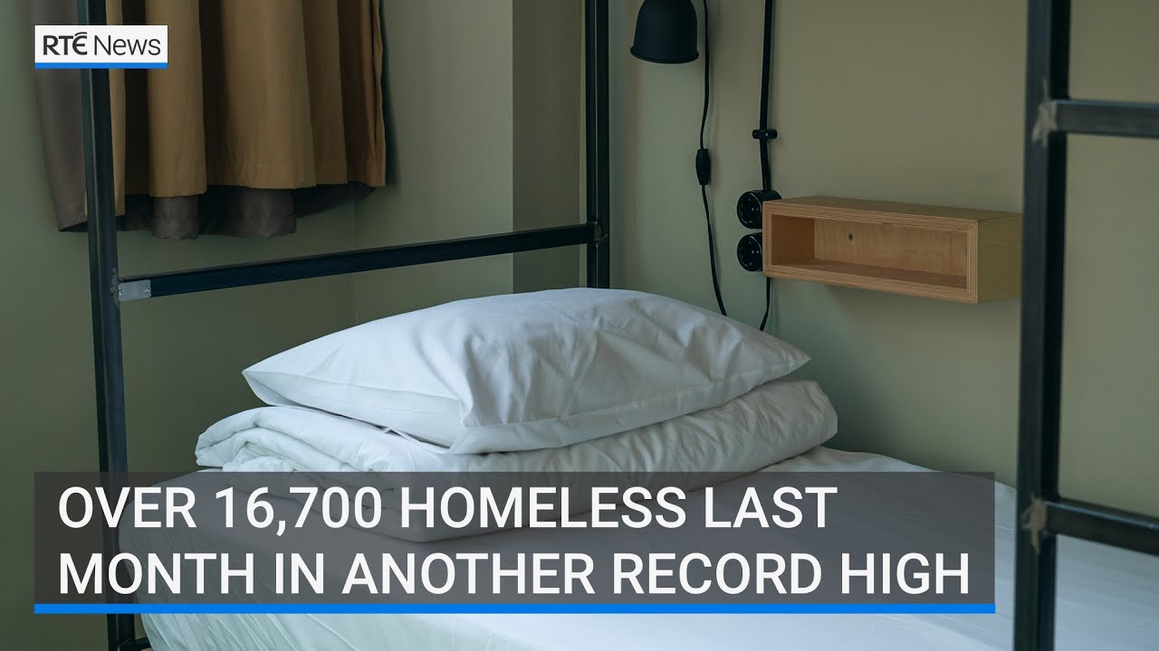 Over 16,700 homeless last month in another record high