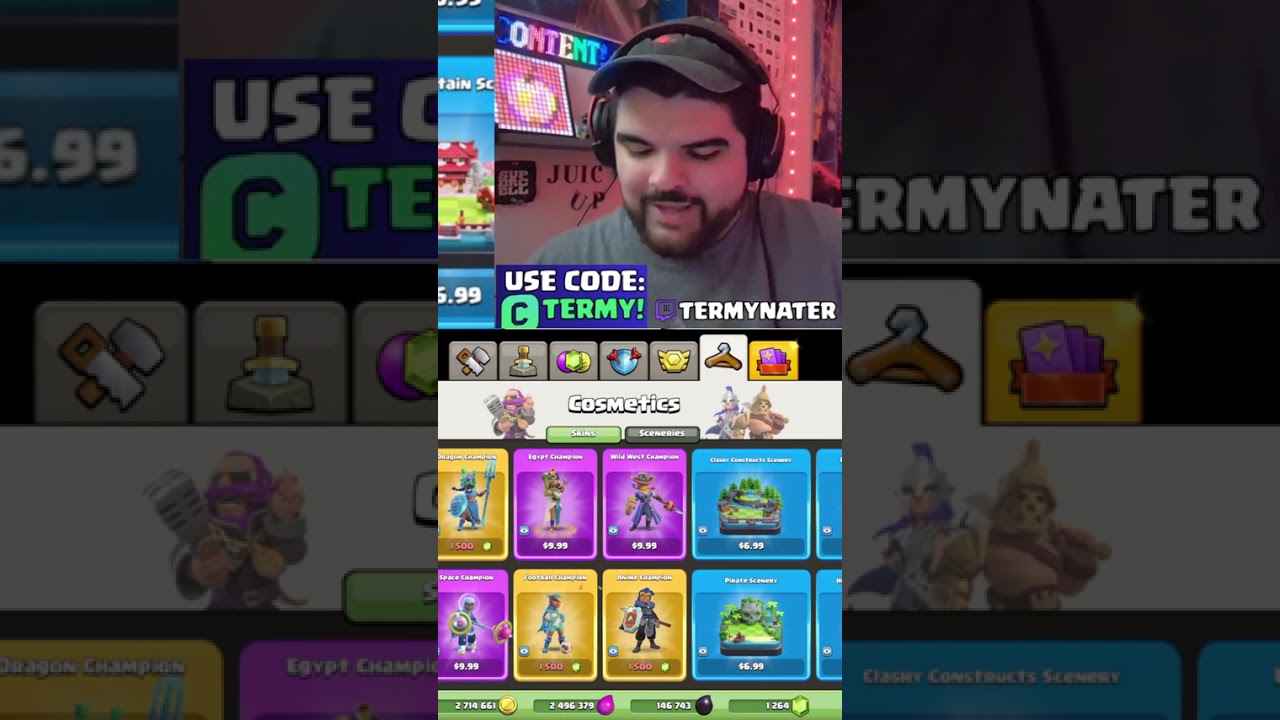 TOP 3 Skins to Buy with Gems for the Royal Champion! (Clash Of Clans)