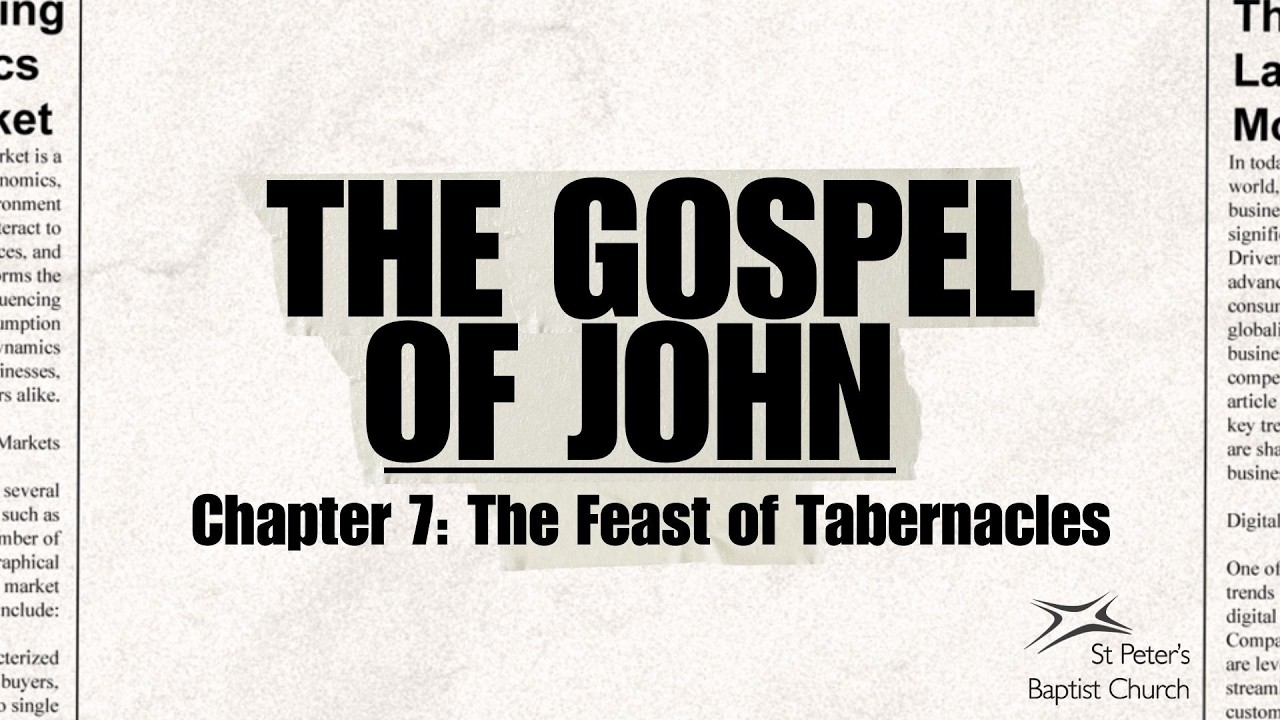 THE FEAST OF TABERNACLES - Sunday Morning Service 22nd February 2026