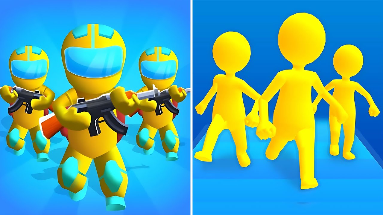 Join Clash 3D Vs Gun Clash 3D ㊙️🟢🔴🧿New Update Walkthrough Max Levels Mobile Gameplay 