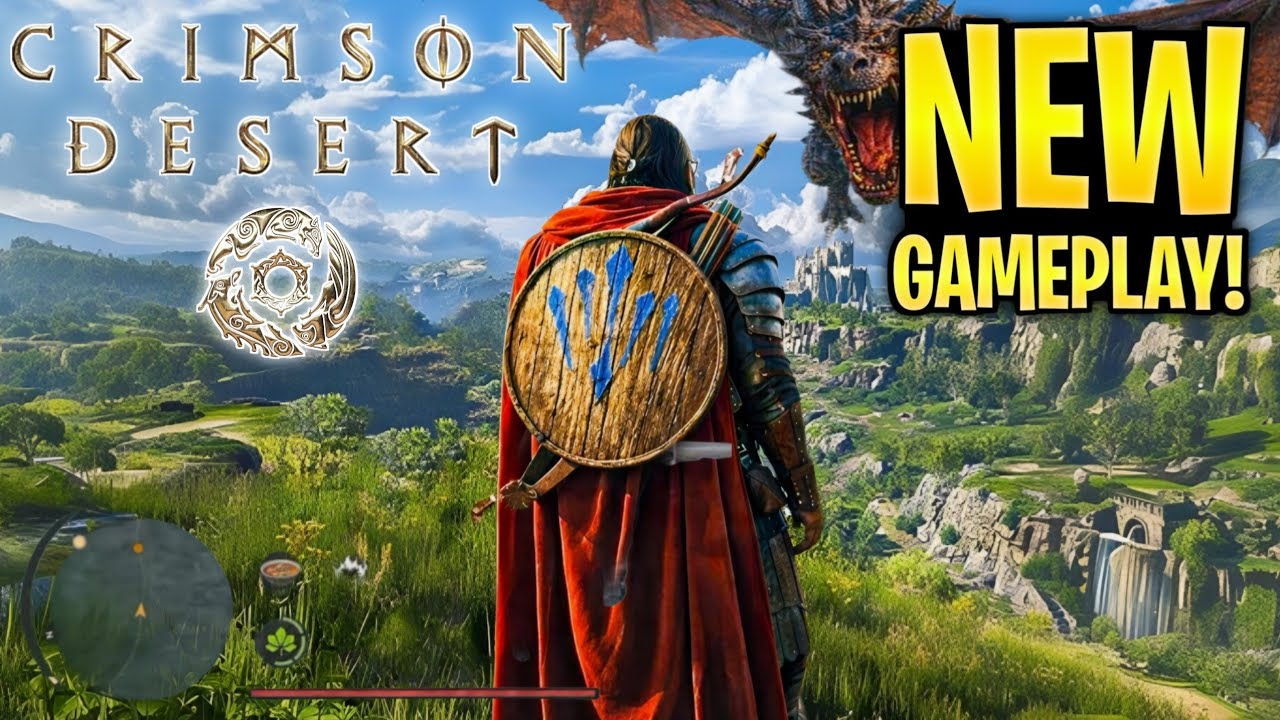 Видео игрового процесса Crimson Desert (более 40 минут) — PlayStation 5 Pro.