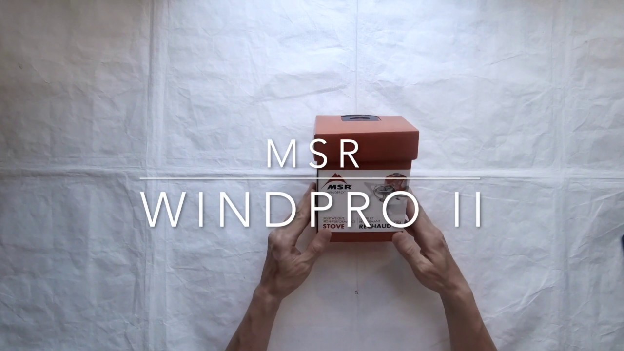 MSR WINDPRO II 分離式（蜘蛛）爐