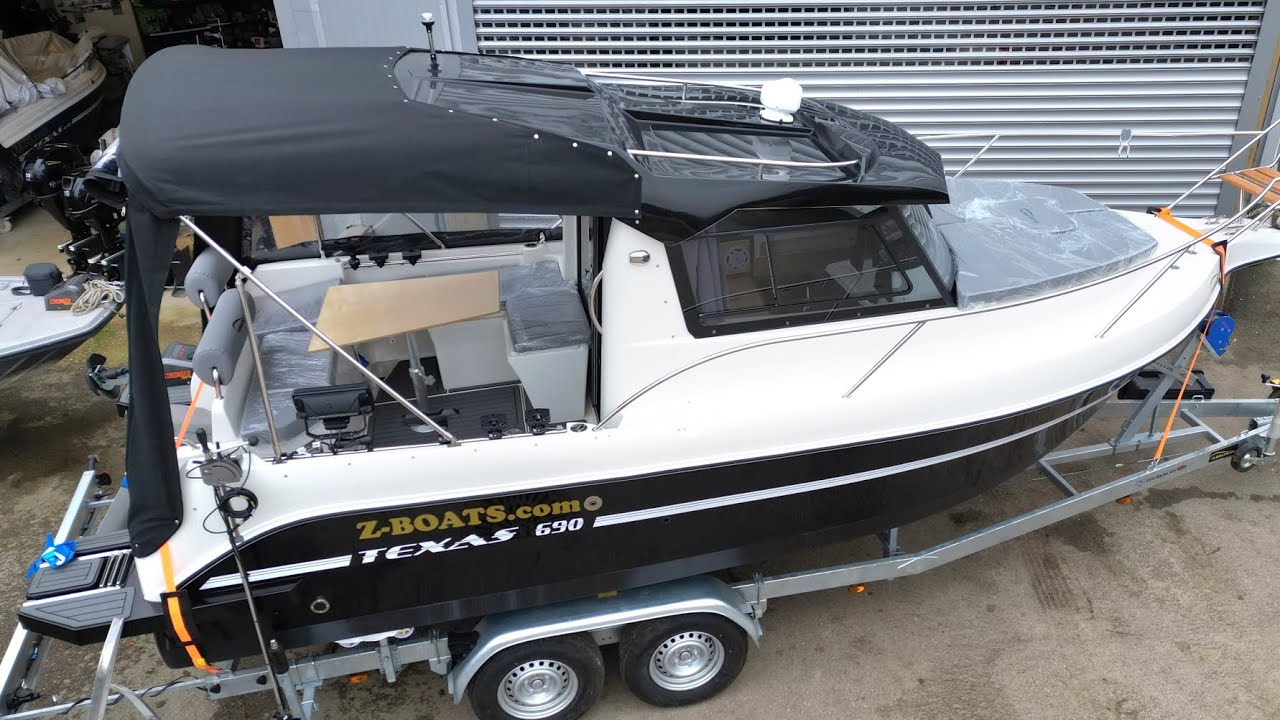Z-BOATS präsentiert Texas 690 mit individuellem Ausbau. #Detailaufnahmen #Möglichkeiten