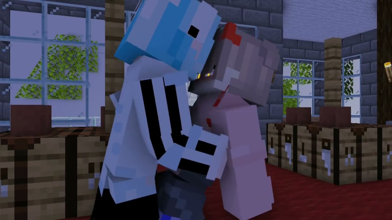 minecraft boy love part 13, animation music video