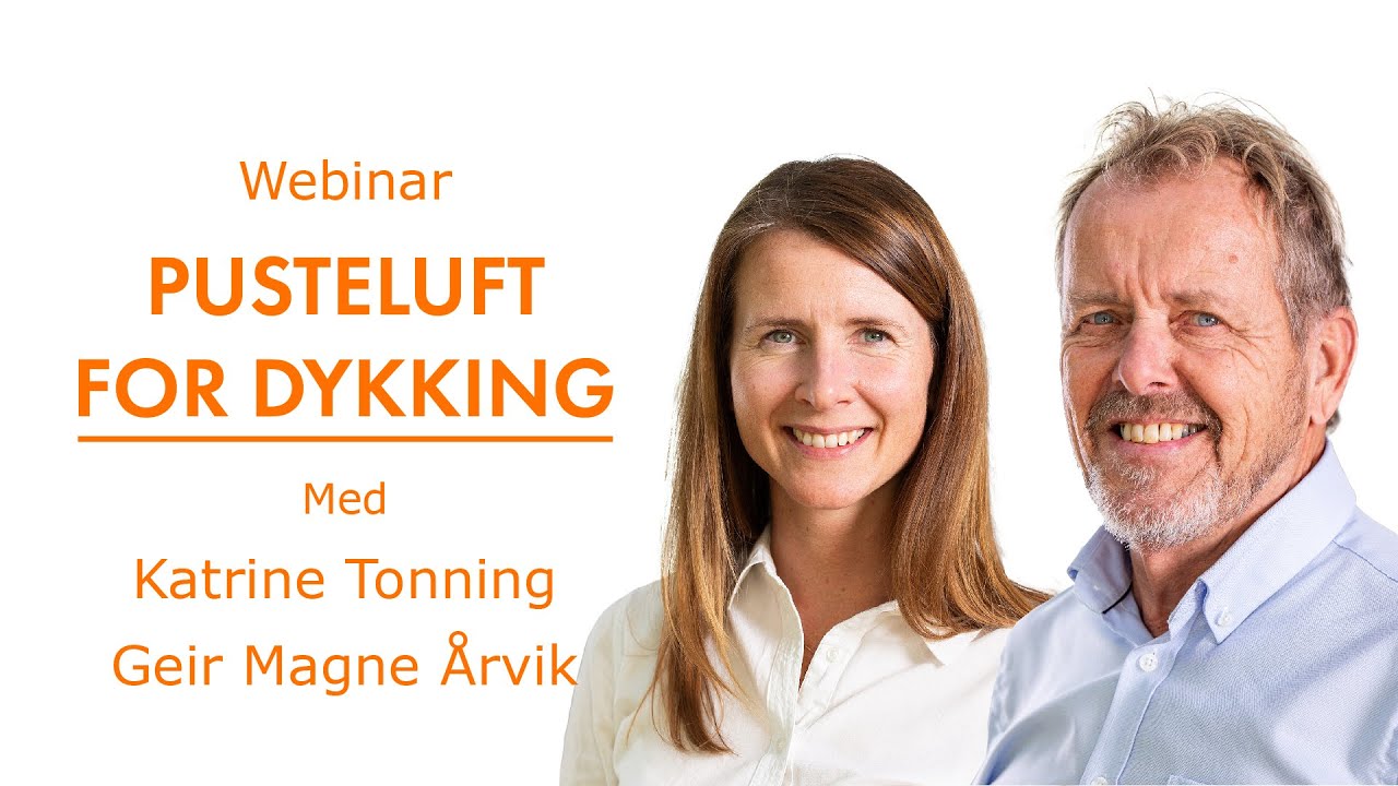Pusteluft for dykking - Webinar