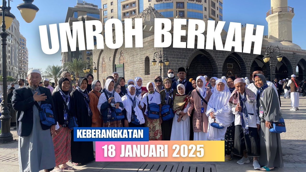 Umrah Berkah PBMT Travel Keb. 18 Januari 2025