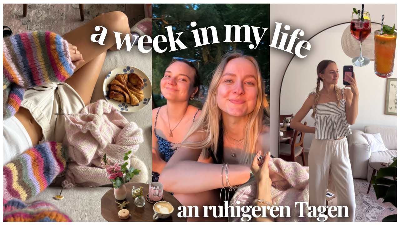 FEELGOOD WEEKLY VLOG - Dinge tun, die mir gut tun damit es mir *gut geht* –no toxic productivity