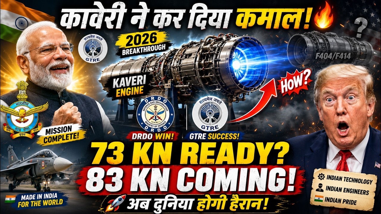 GTRE SHOCKED IAF😱 ​🔥How DRDO Quietly Fixed The Kaveri Jet Engine in 2026