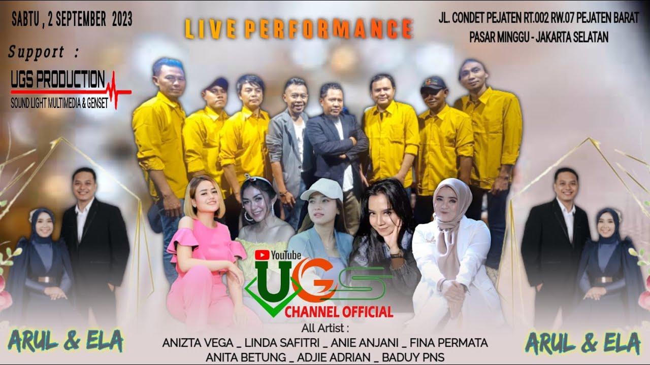 UGS Live Steaming  Wedding Ceremony Of Arul & Ela (Malam)