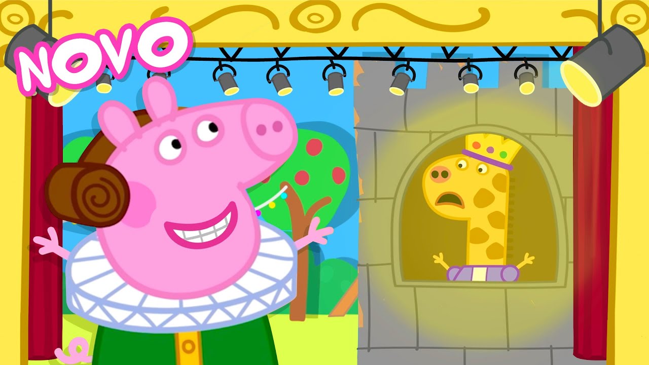 Peppa Pig Português Brasil | Princesa Presa em Uma Torre | NOVO Contos da Peppa Pig
