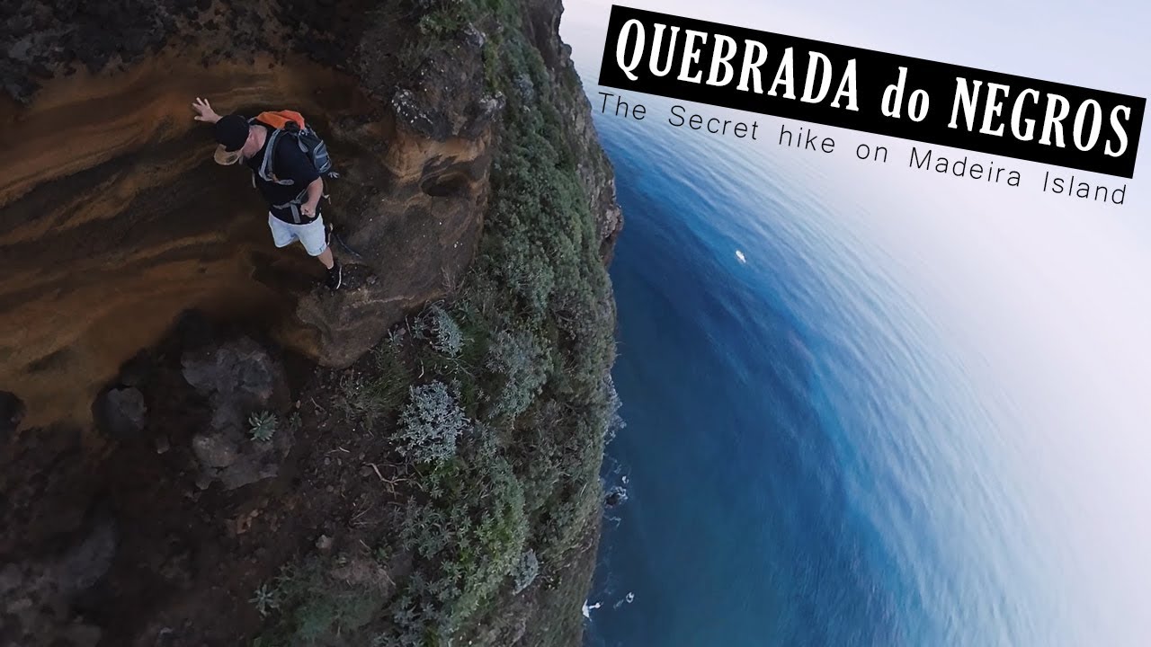 Madeira Island's Most Dangerous Hike - QUEBRADA DO NEGROS, The Secret Hiking Trail