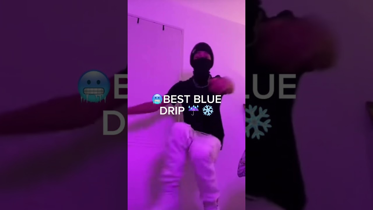BEST BLUE DRIP 🥶❄️ #style #drip #blue