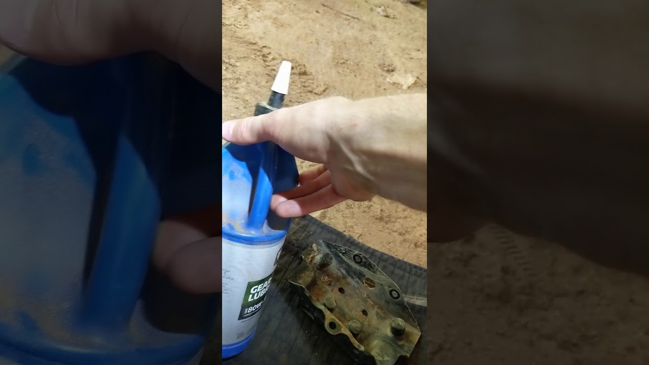 Brute Force 300 Rear Gear Fluid Change