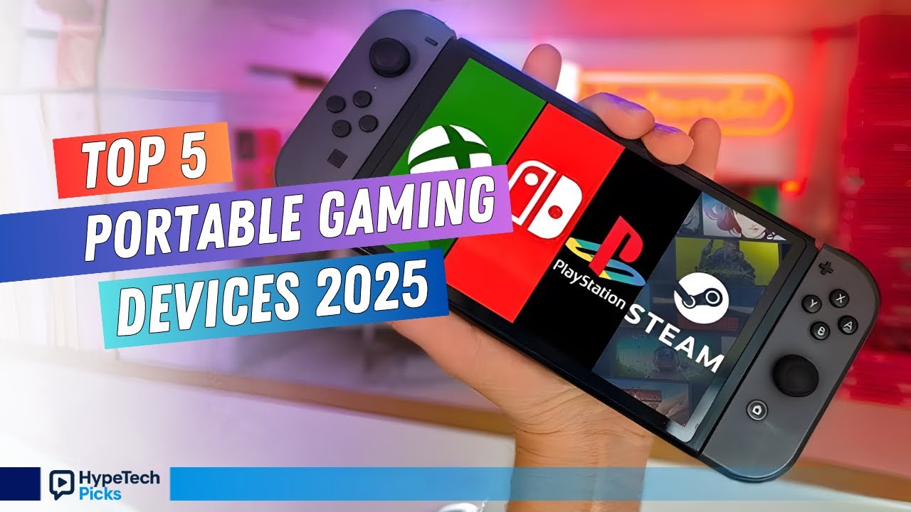 ▶️ Топ-5 лучших портативных игровых устройств 2025 года 🎮 | Играйте где угодно и когда угодно!