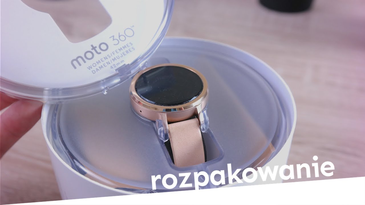 Motorola (Lenovo) Moto 360 2gen. Rozpakowanie Unboxing (PL)