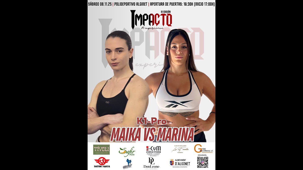 Maika  🆚 Marina /K1/ PRO/ 3x3/ 63kg