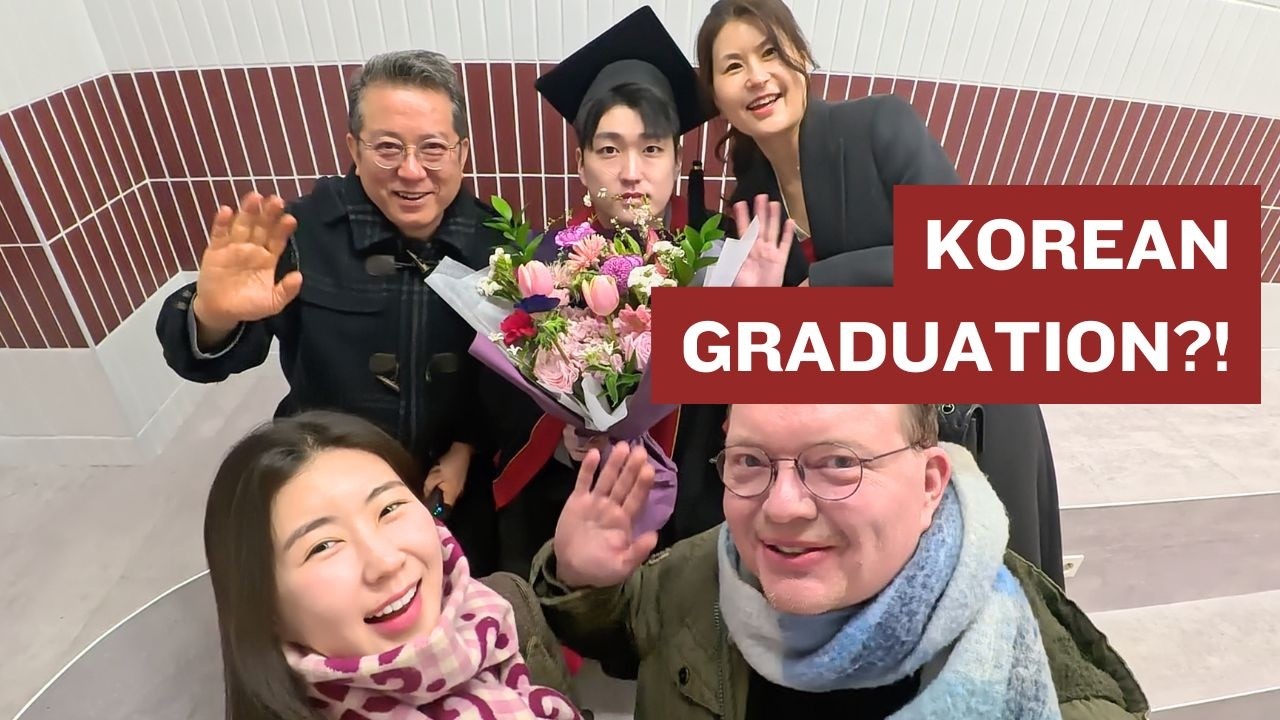 My Brother Graduated in Korea 🎓 What Korean Graduation Is REALLY Like 🇰🇷 + Learn Korean