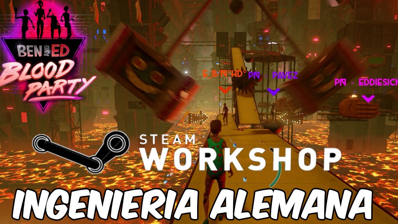 ALEMANES DEL WORKSHOP! Ben and Ed Blood Party en Español - GOTH