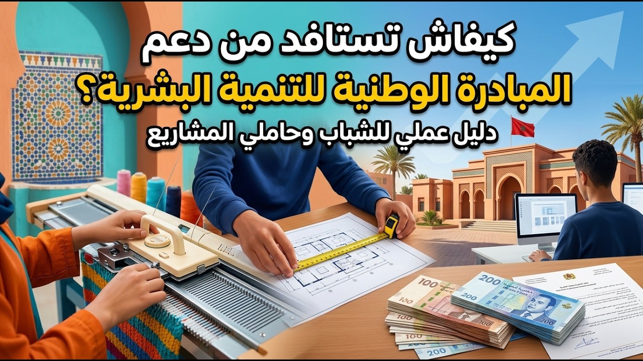 كيفاش تستافد من دعم المبادرة الوطنية للتنمية البشرية؟ #الدعم_الاجتماعي  #المغرب