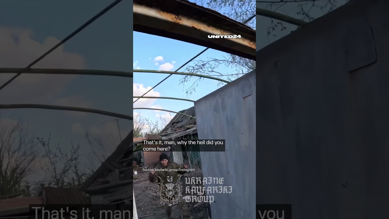 65-year-old Russian POW. Ukrainian soldiers captured Russian soldier #warinukraine #shorts