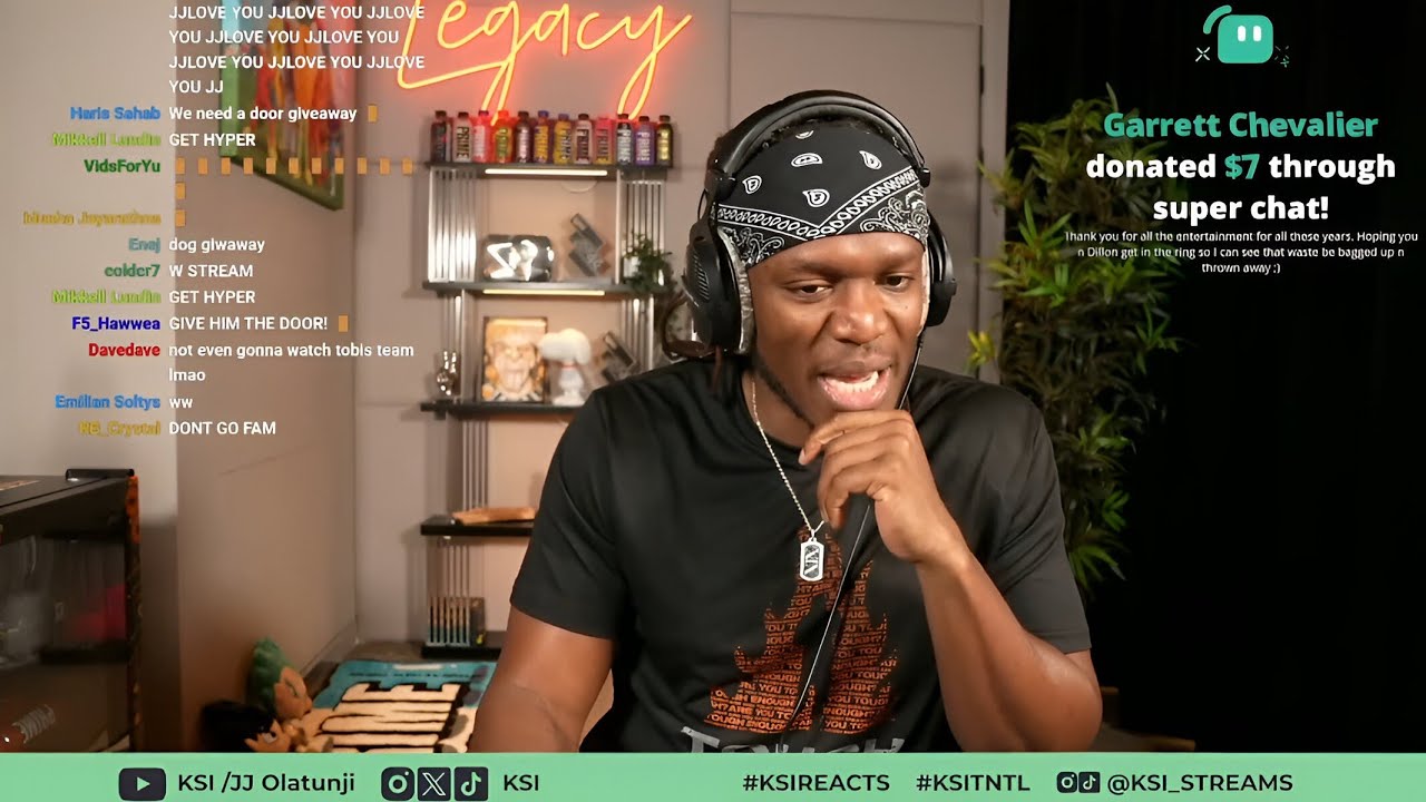 KSI vs The DOOR 🚪 (Full Clip)