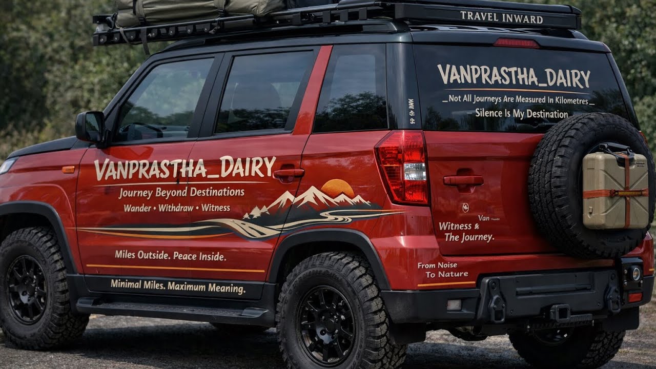 The Campervan. journey Continues - The logic in words, Paper plan talks # campervan # ghumakkad bugs