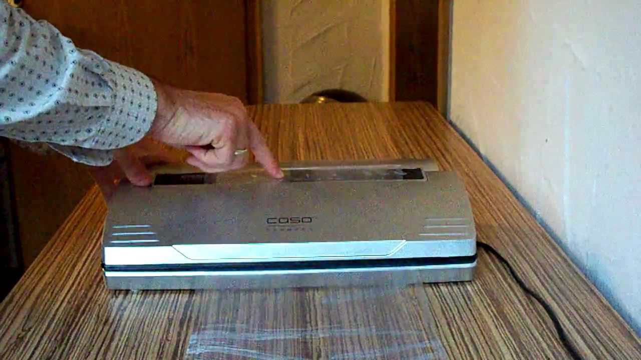 Vakuumieren mit Caso VC 200 Vakuumierer mit Box