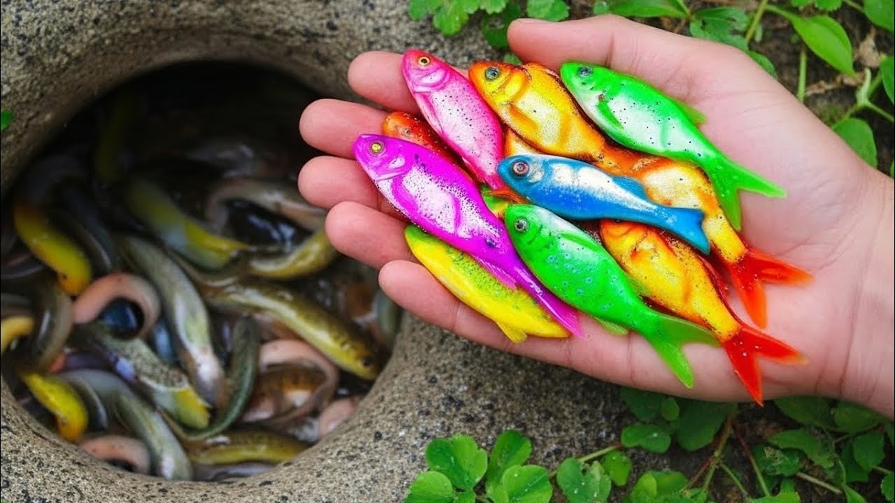 Peaceful Pond Catch | Exotic Fish & Baby Turtles