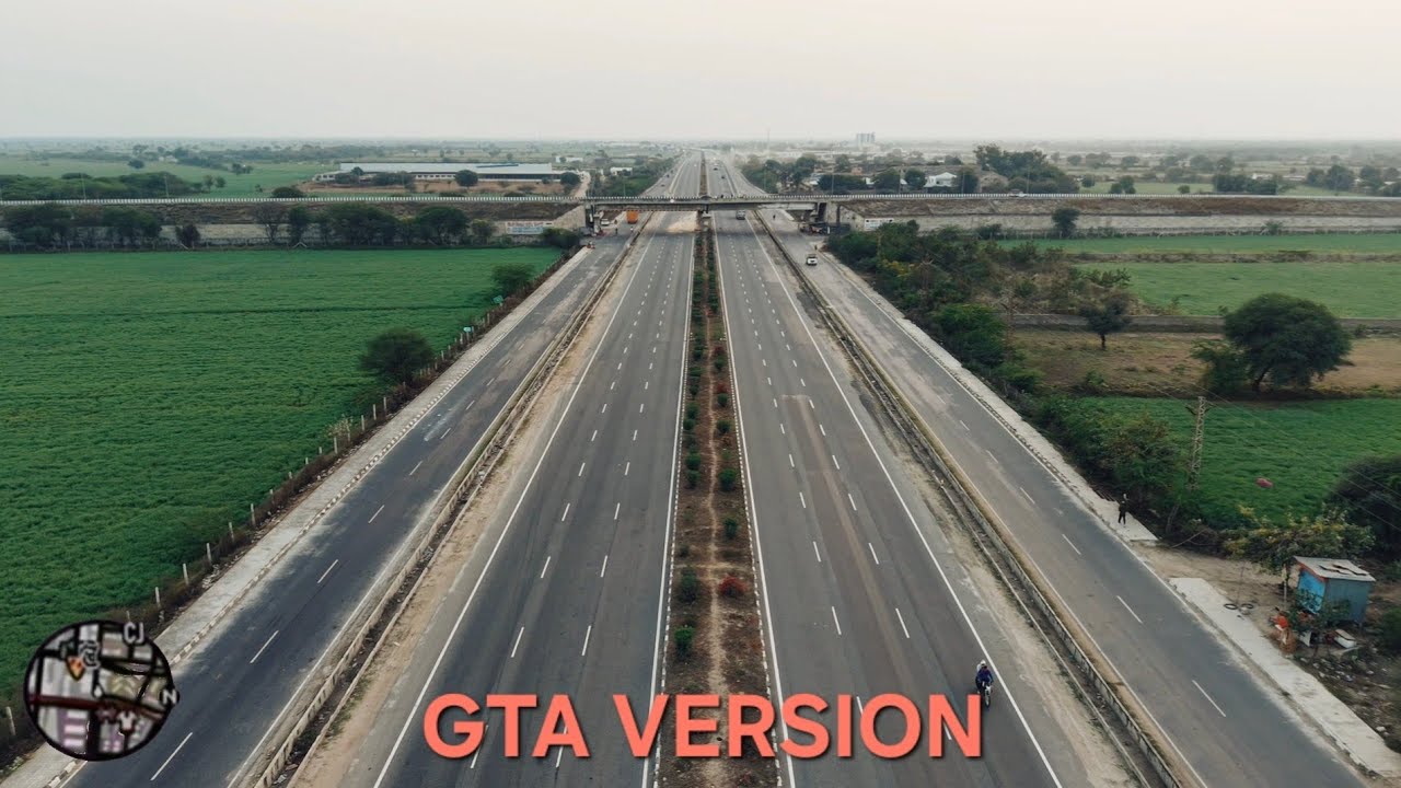 Rajasthan Infrastructure: The Majestic Greenfield Expressway | 4K Aerial View