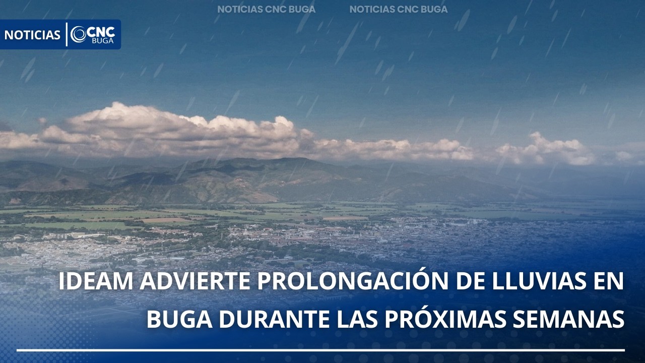 Continúan las lluvias en Buga