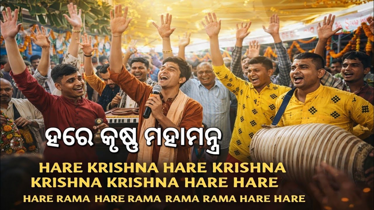 Hare krishna mahamantra | ହରେ କୃଷ୍ଣ ମହାମନ୍ତ୍ର |   24 ପ୍ରହର ନାମ ଯଜ୍ଞ | ହରି ନାମ ସଙ୍କୀର୍ତ୍ତନ | radhe 