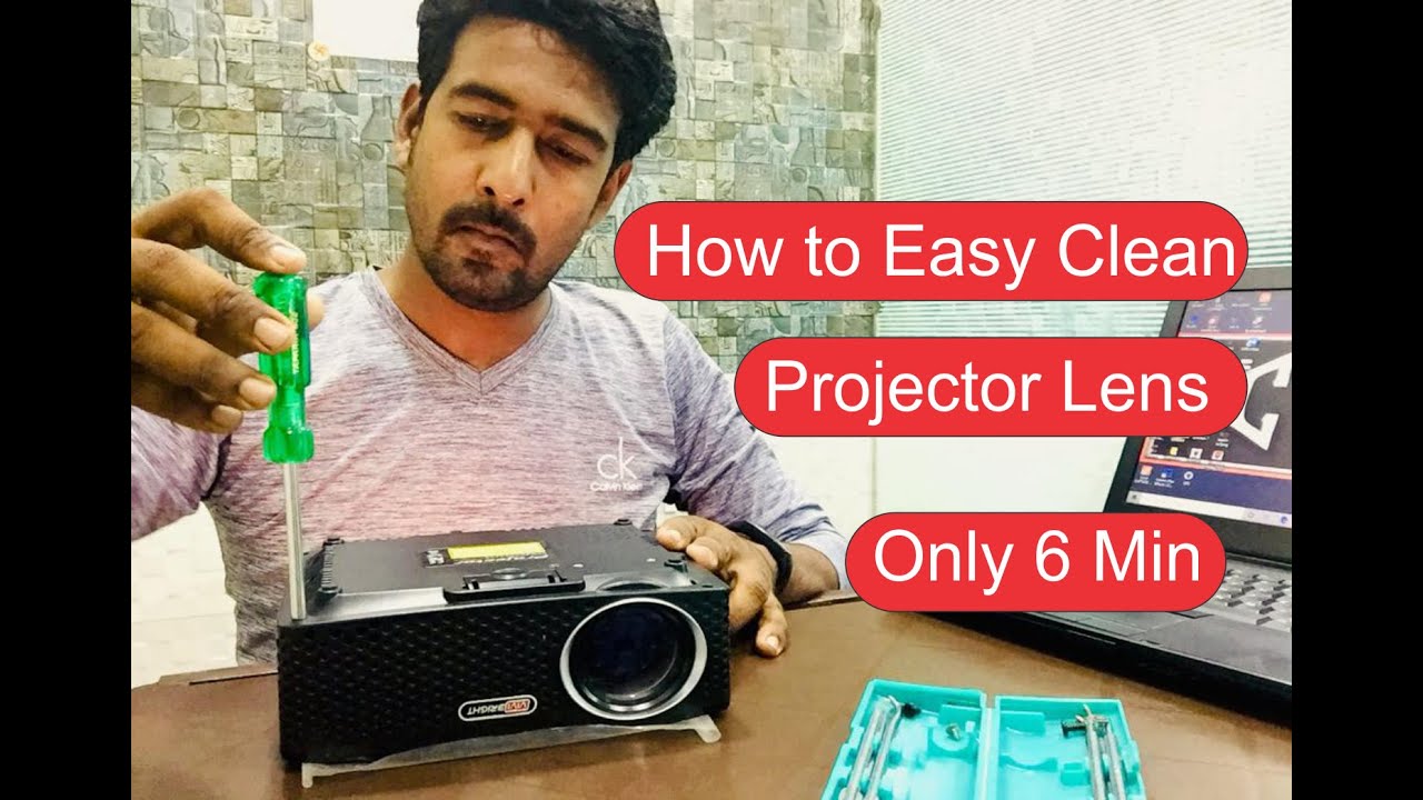 How to Clean Projector Lens Easy