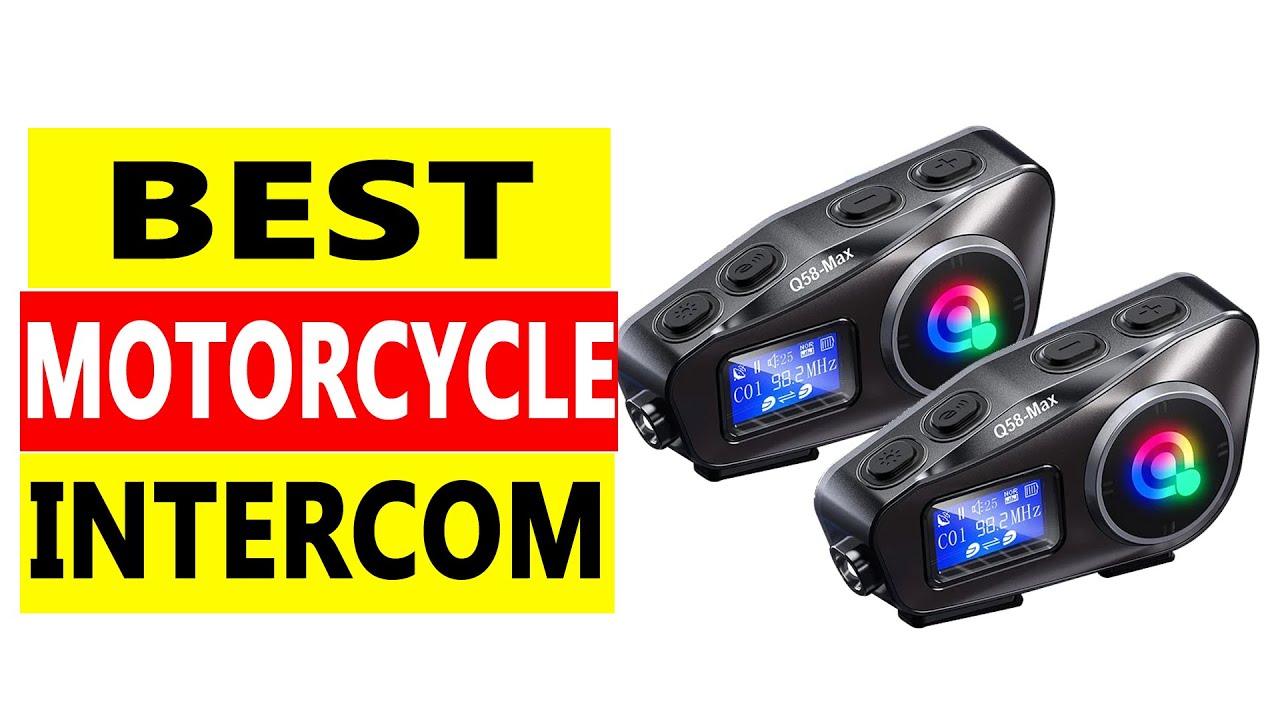 Top 5 Best Motorcycle Intercom 2025